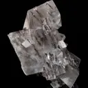 Calcite with inclusions of Manganese dendrites - image 5