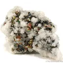 Calcite With Iridescent Pyrite - image 1