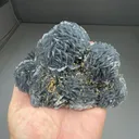 Calcite with Jamesonite inclusions - image 2