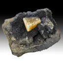 Calcite with Julgoldite, Analcime - image 1