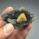 Calcite with Julgoldite, Analcime - image 2