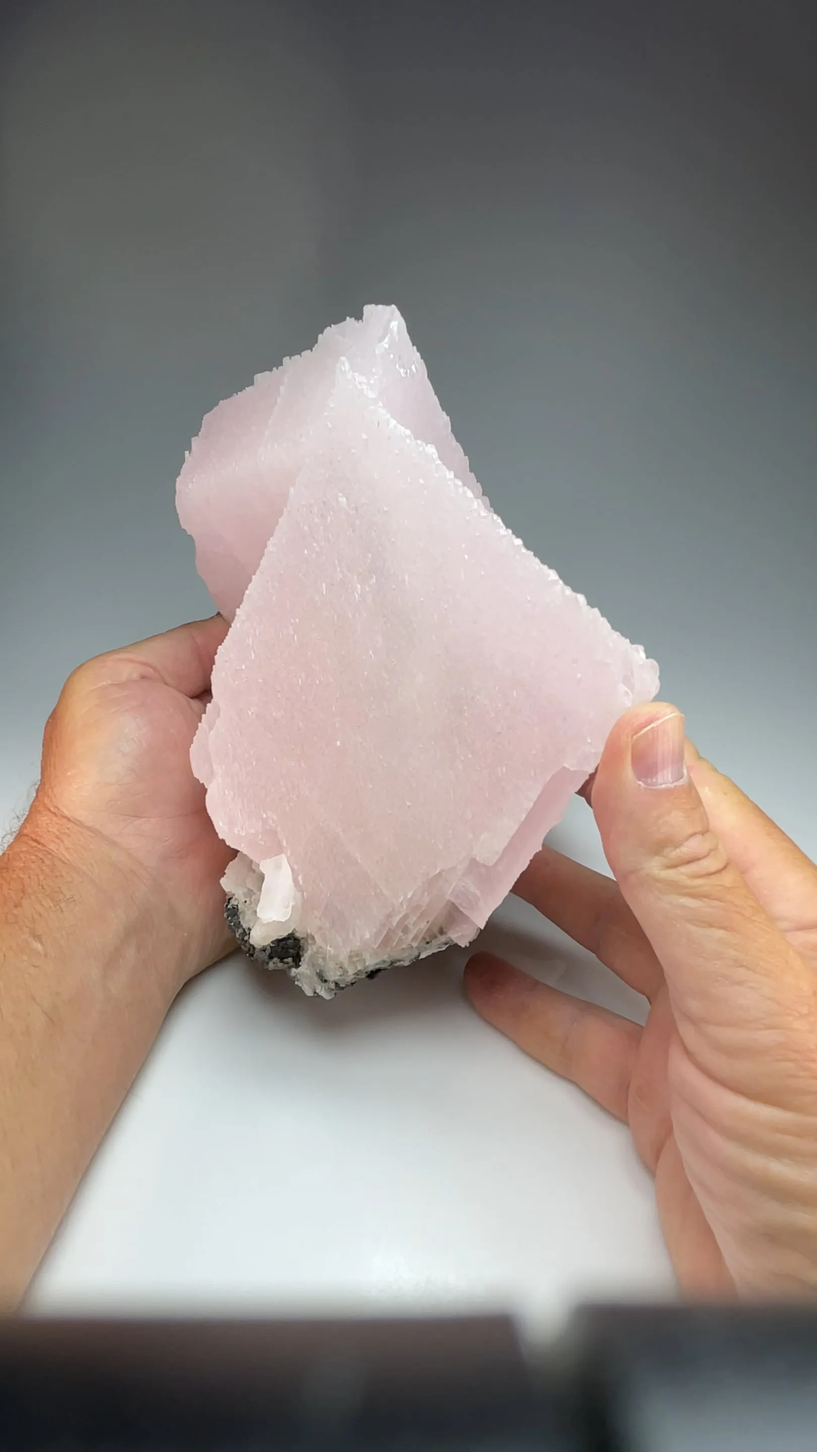 Calcite with Magnetite, Fluorite, Lollingite - image 2