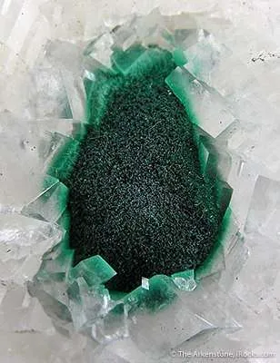 Calcite With Malachite - image 2