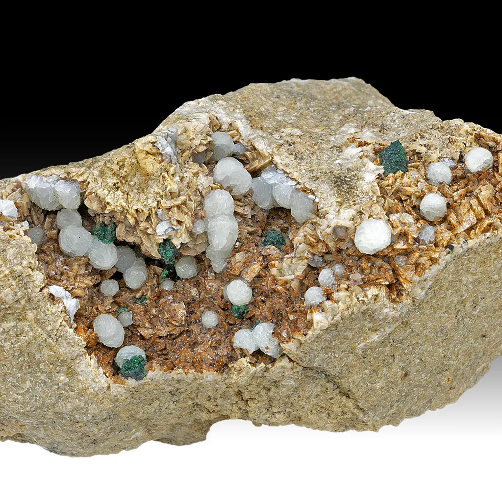 Calcite with Malachite image