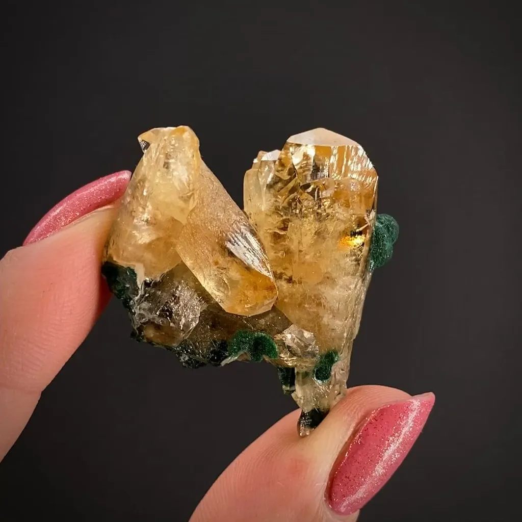 Calcite with Malachite image