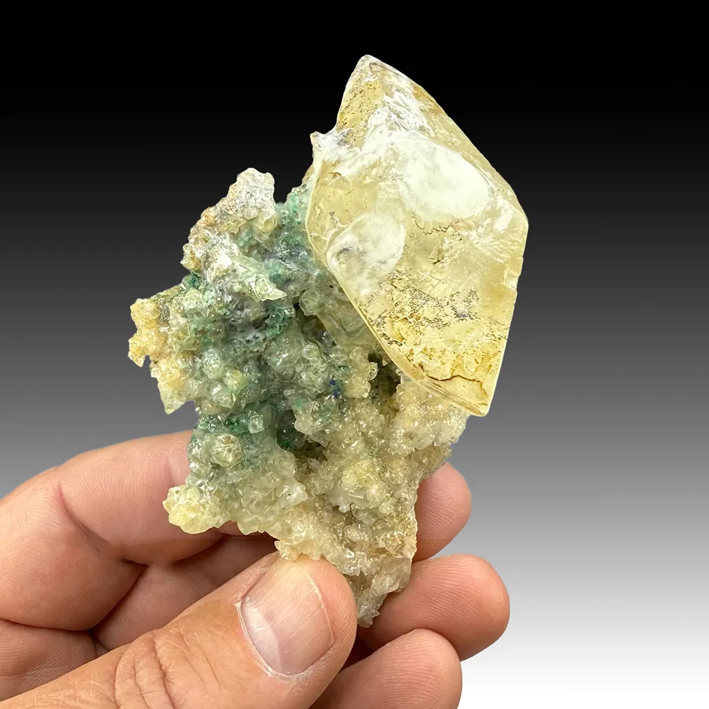 Calcite with Malachite image