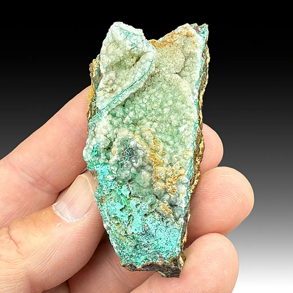 Calcite with Malachite? image
