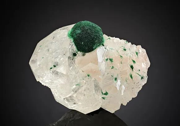 Calcite with Malachite - image 1