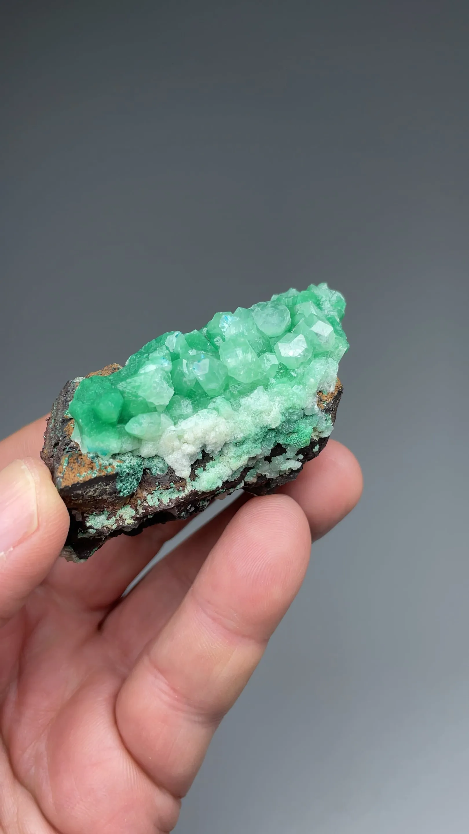 Calcite with Malachite - image 2