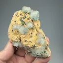 Calcite with Malachite, Chalcopyrite, Dolomite - image 1
