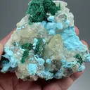 Calcite with Malachite, Chrysocolla - image 2