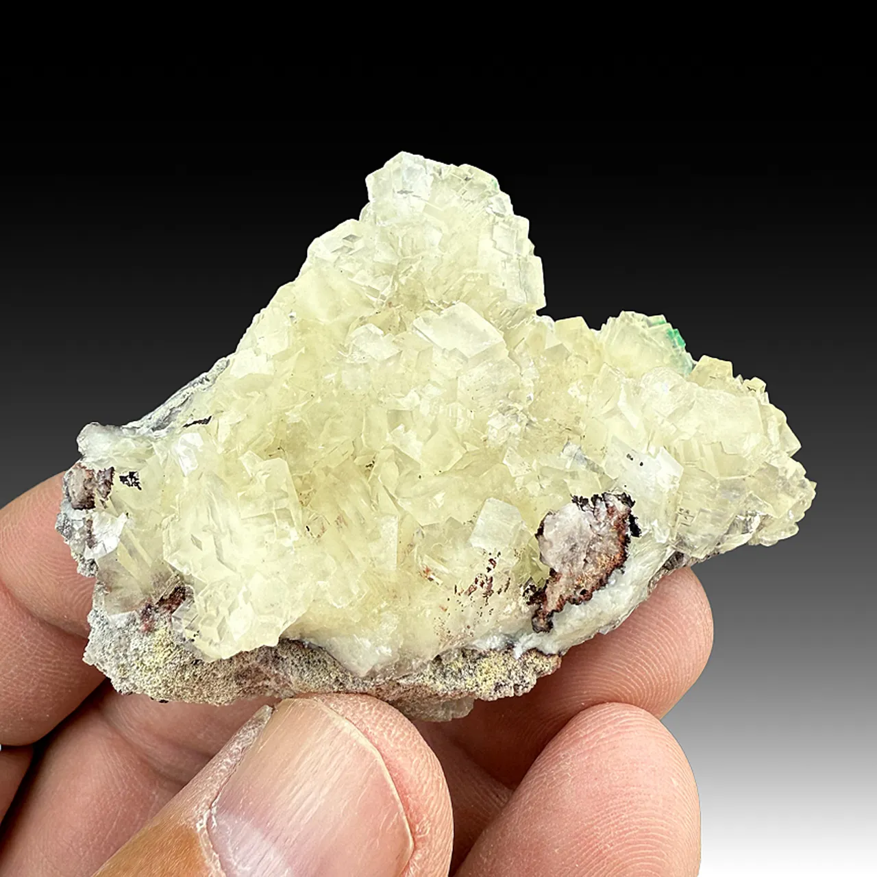 Calcite with Malachite - image 1