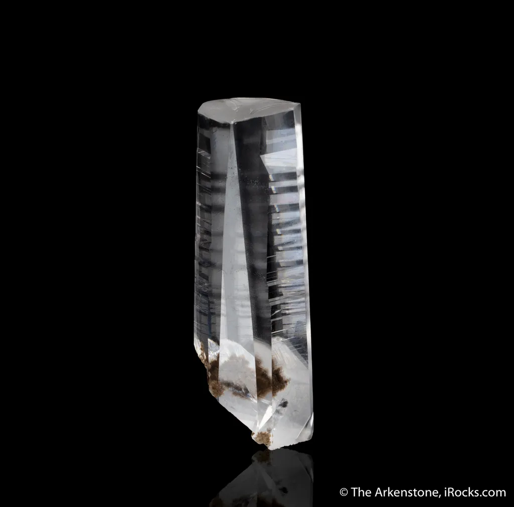 Calcite with Manganese Dendrite Inclusions - image 2