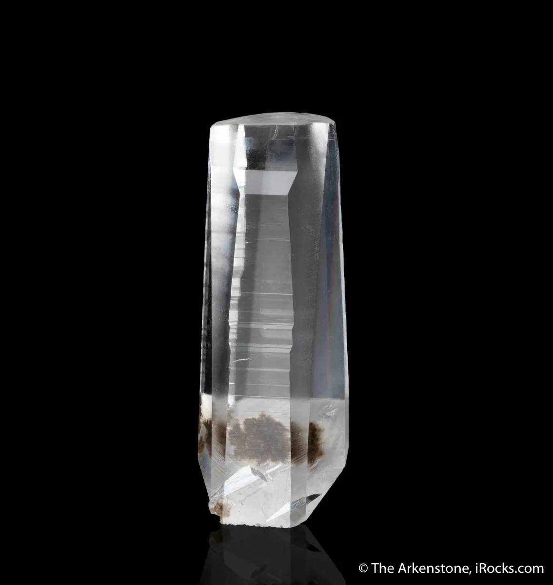 Calcite with Manganese Dendrite Inclusions - image 1