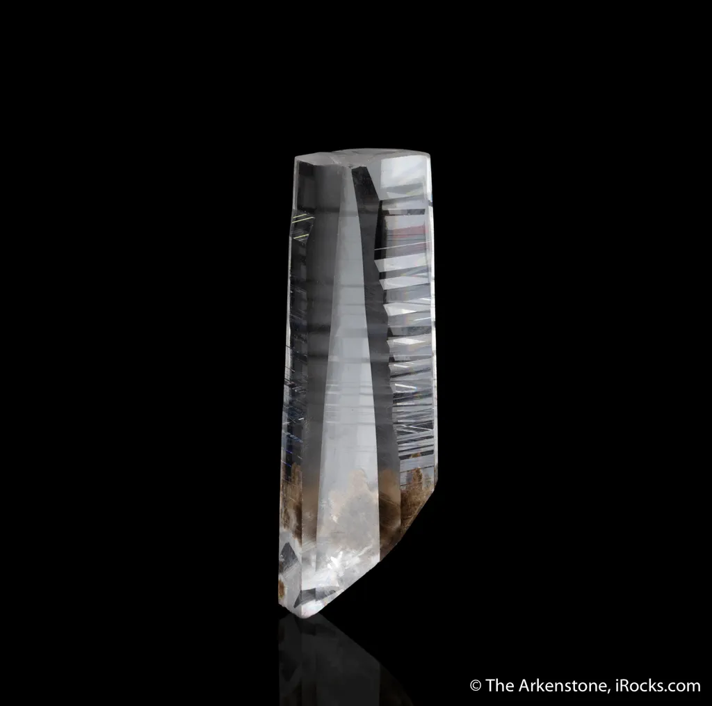 Calcite with Manganese Dendrite Inclusions - image 3