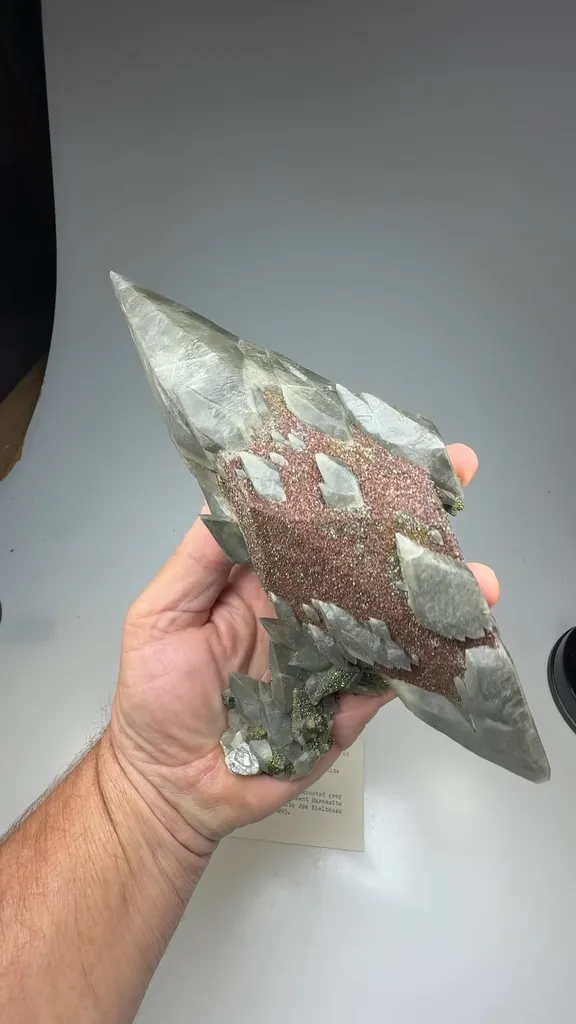 Calcite with Marcasite, Chalcopyrite - image 2