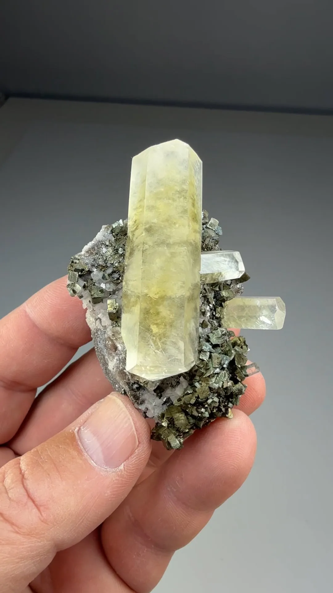 Calcite with Marcasite, Dolomite (746) - image 2