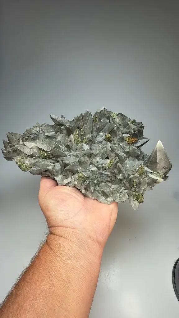 Calcite with Marcasite image