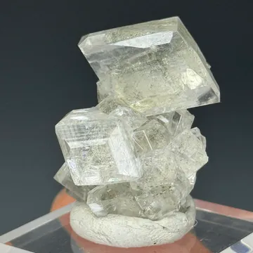 Calcite with Marcasite Inclusions