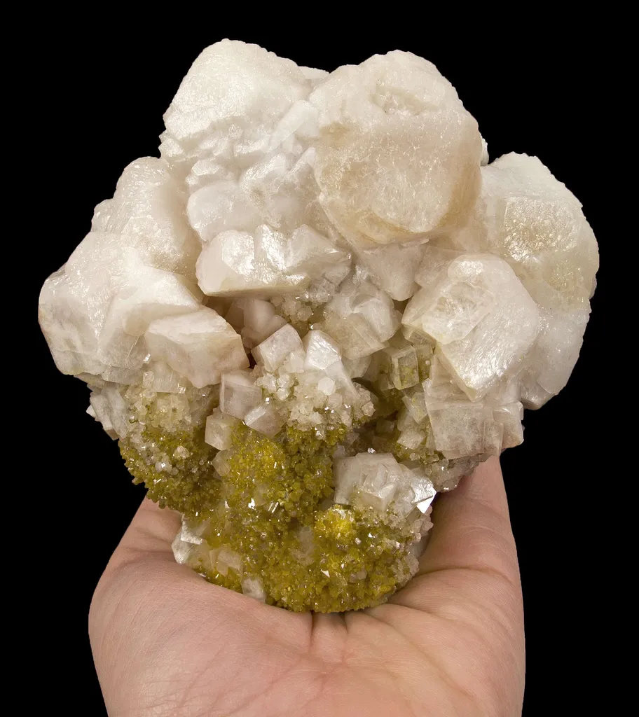 Calcite With Mimetite - image 4