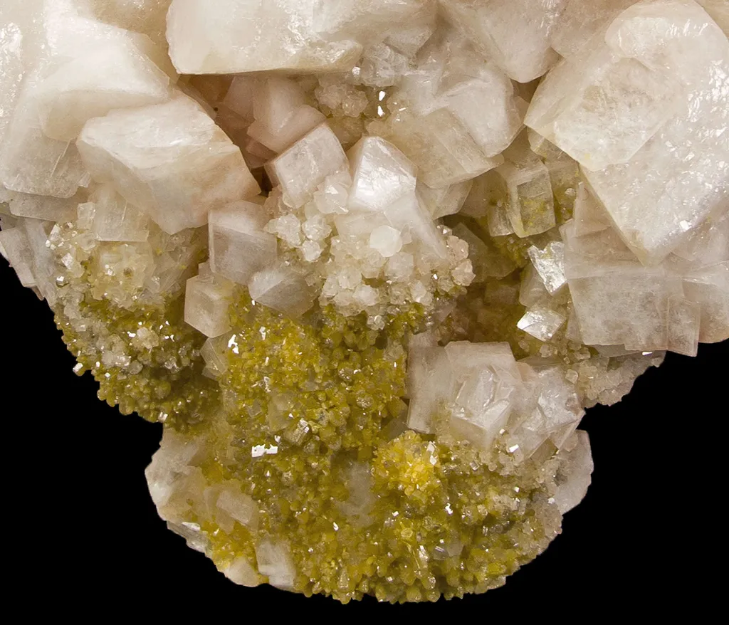 Calcite With Mimetite - image 3