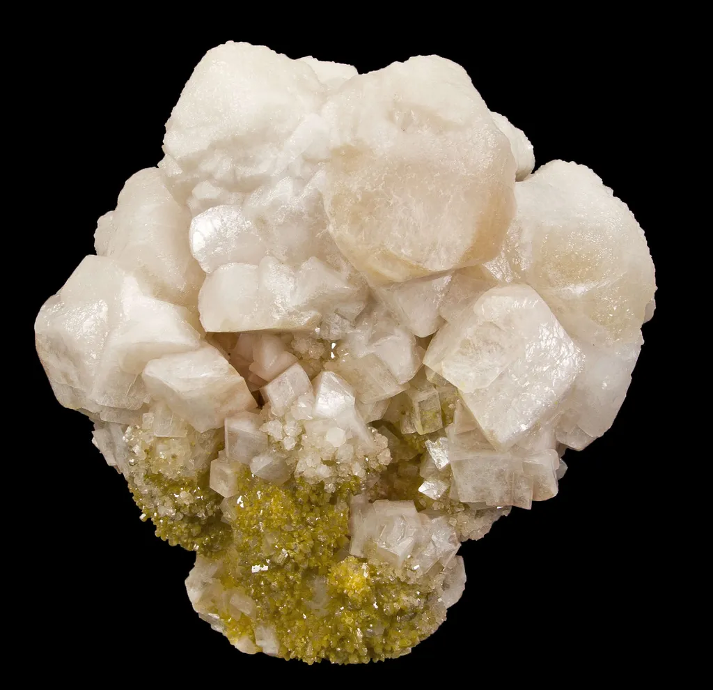 Calcite With Mimetite image
