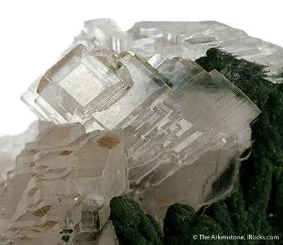 Calcite With Mottramite - image 3
