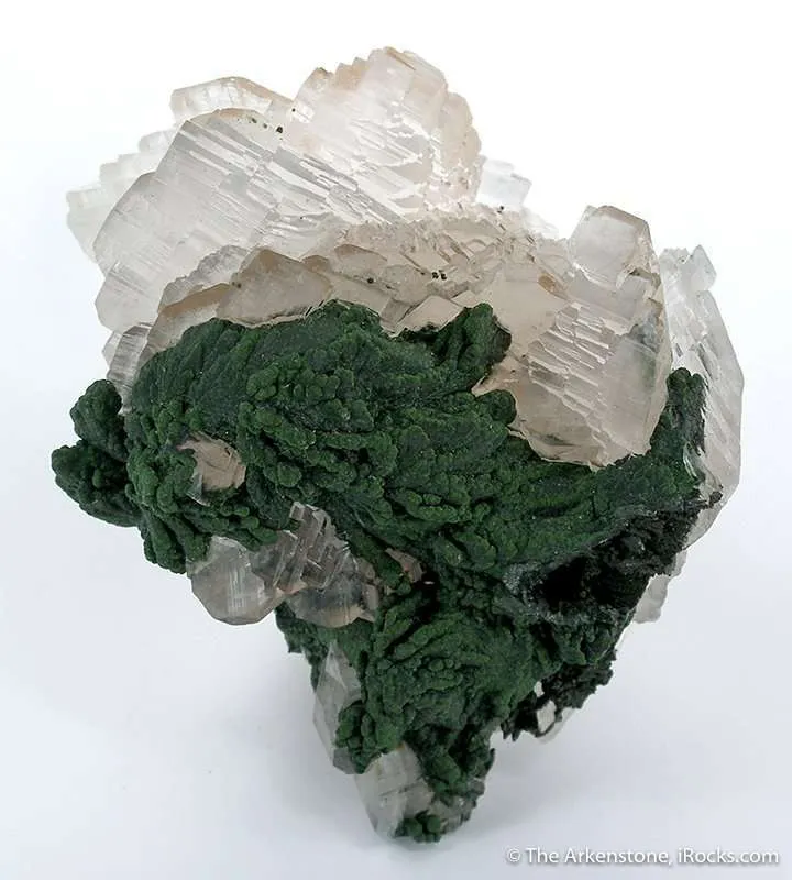 Calcite With Mottramite image