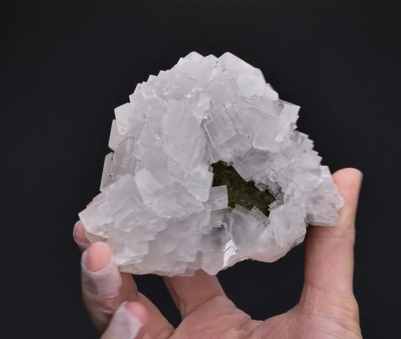 Calcite with Mottramite - image 2