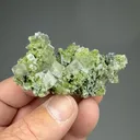 Calcite with Mottramite - image 2
