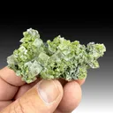 Calcite with Mottramite - image 1