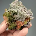 Calcite with Mottramite - image 2