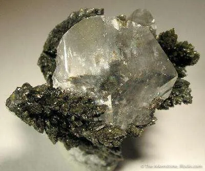 Calcite With Mottramite - image 4