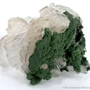Calcite With Mottramite - image 2