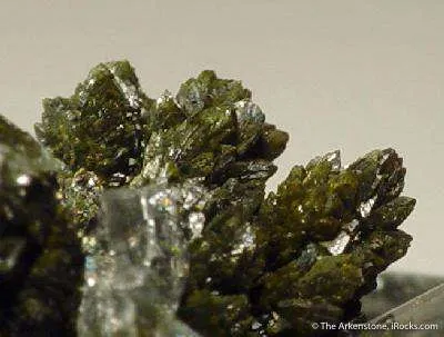 Calcite With Mottramite - image 3