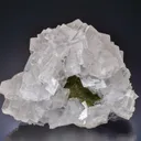 Calcite with Mottramite - image 1