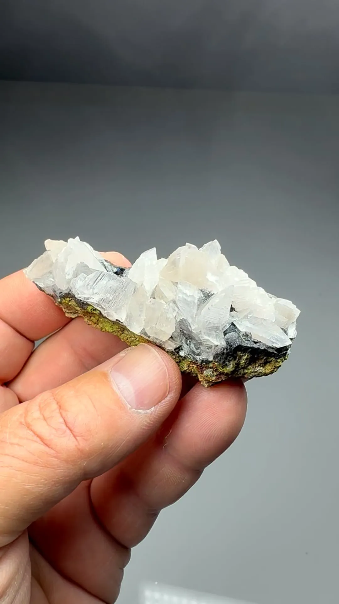 Calcite with Mottramite - image 2