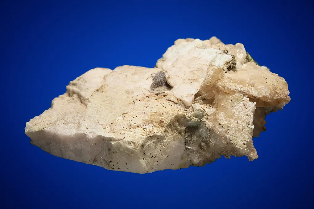 Calcite with Muscovite on Albite and Microcline - image 4
