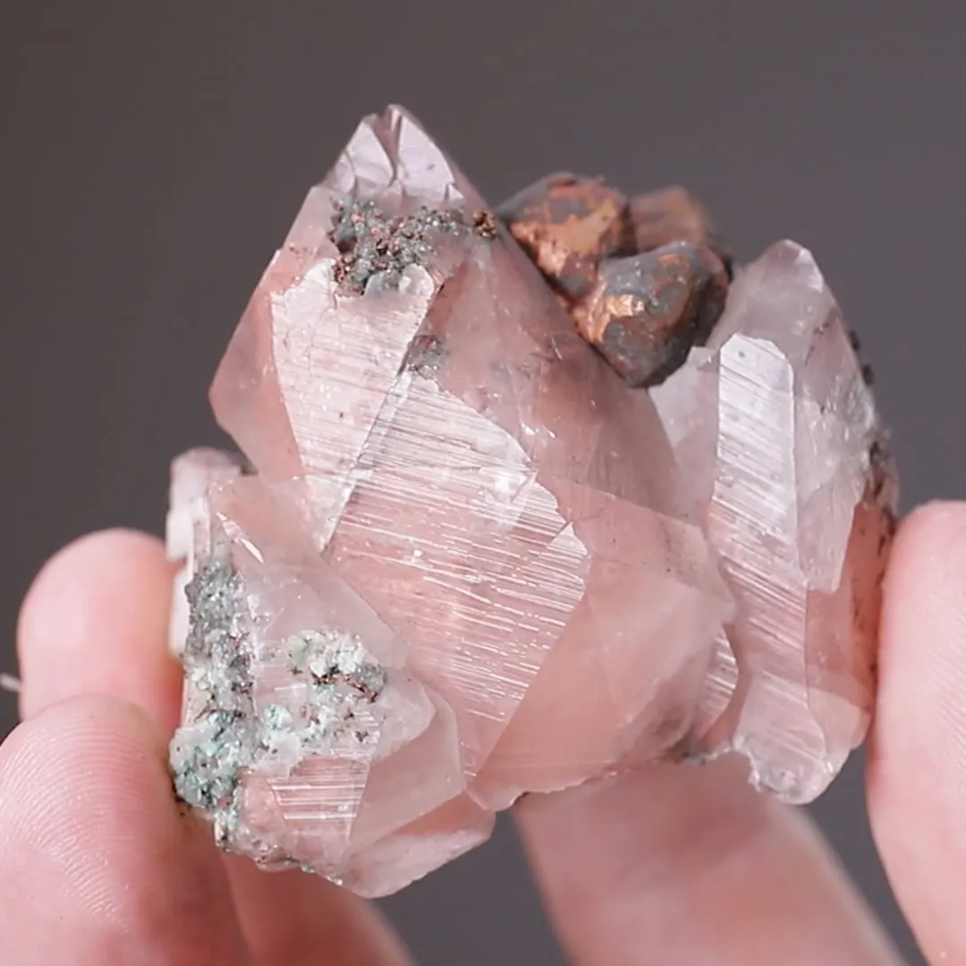 Calcite with NATIVE Copper - image 2