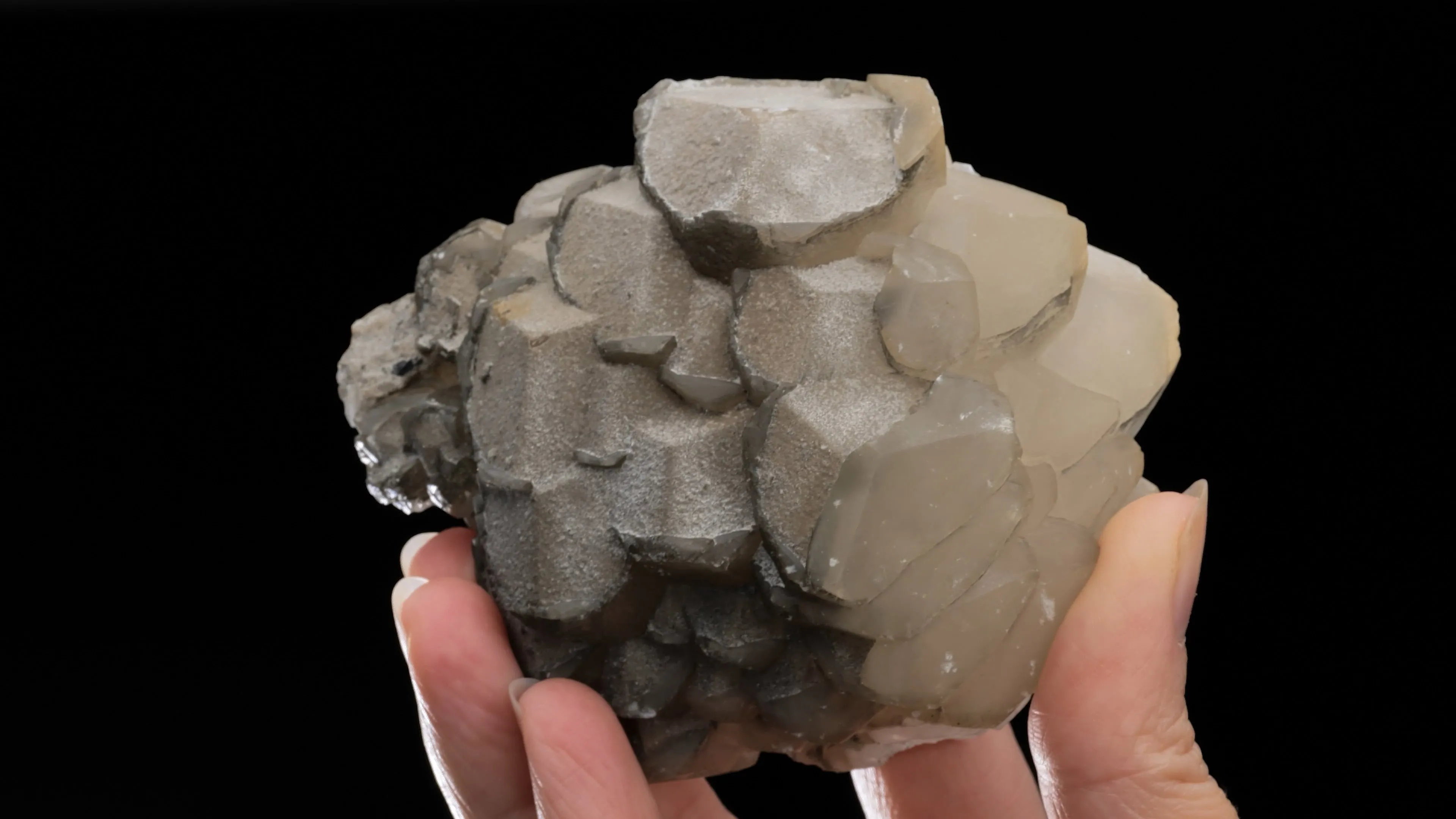 Calcite with Natrolite - image 2