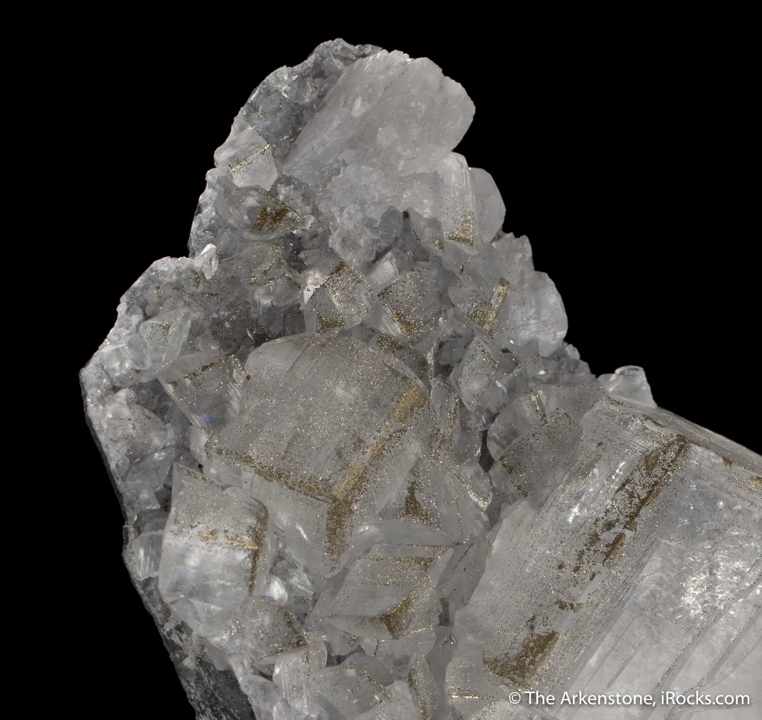 Calcite with oriented Pyrite - image 5