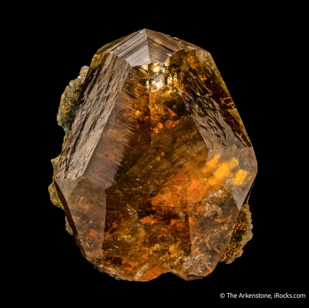 Calcite with Orpiment inclusions image