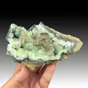 Calcite with Prehnite - image 1