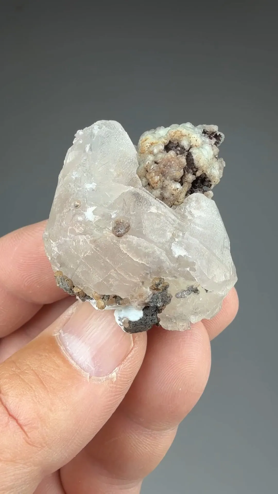 Calcite with Prehnite - image 2