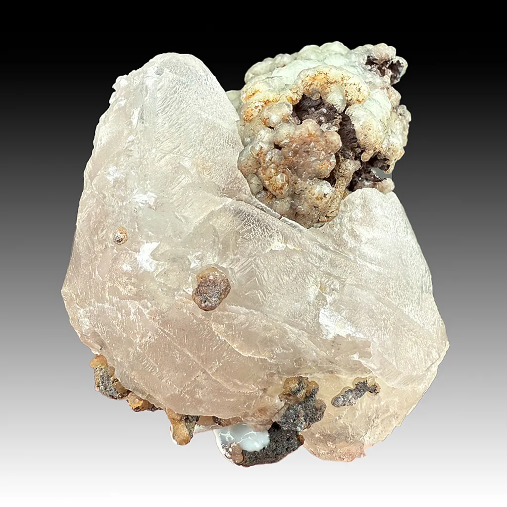 Calcite with Prehnite image