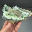 Calcite with Prehnite - image 2