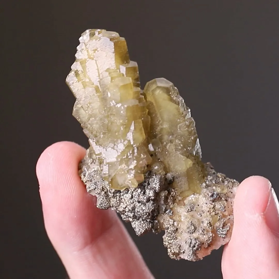 Calcite with Pyrite - image 2