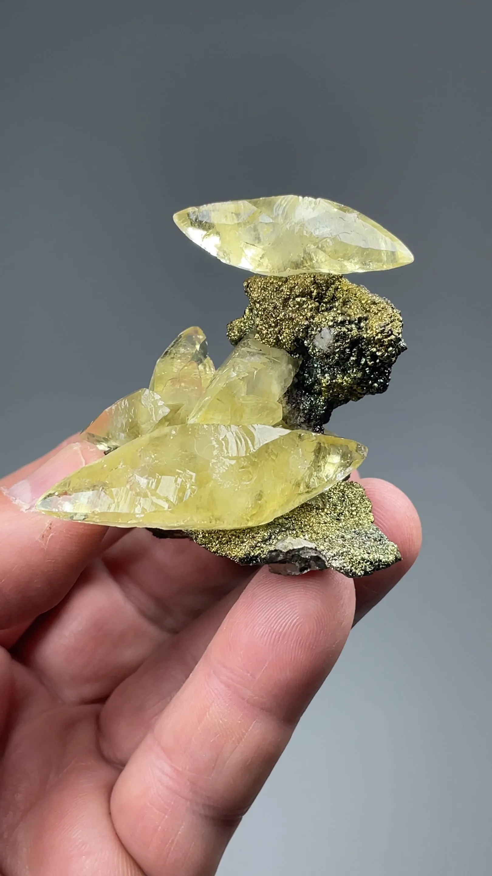 Calcite with Pyrite - image 2
