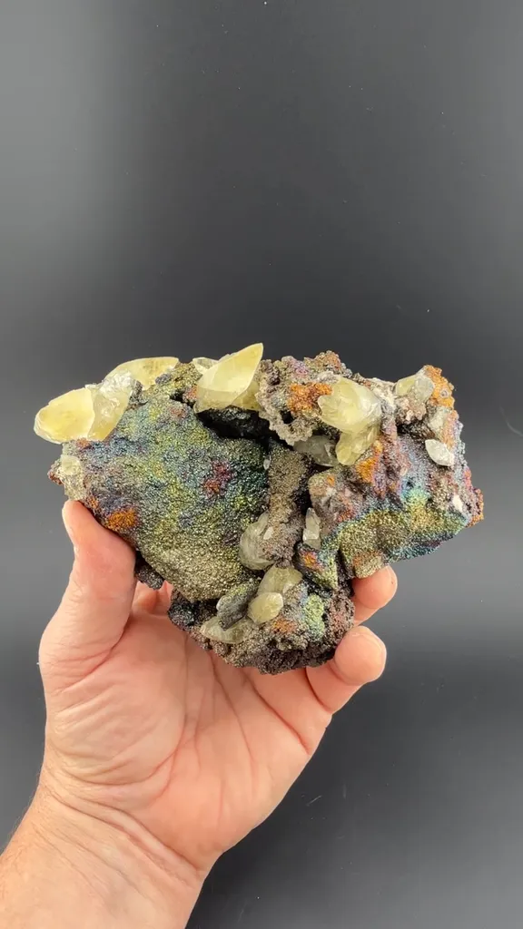 Calcite with Pyrite image