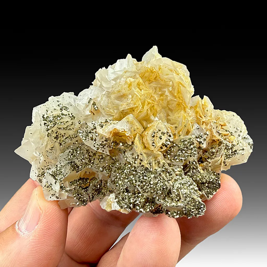 Calcite with Pyrite image